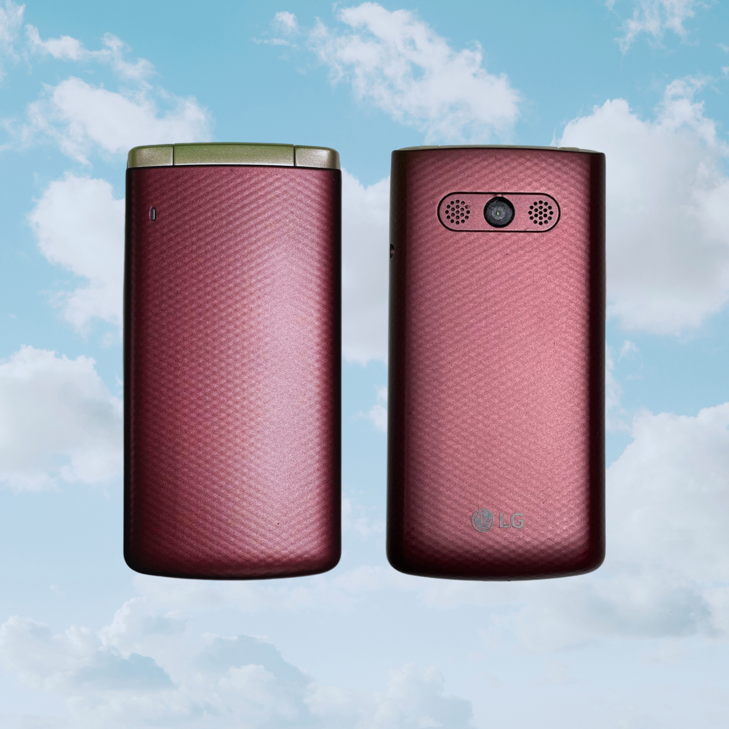 LG Smart Folder X100S – entsperrt – Klapp-Smartphone mit Android 7.1.2