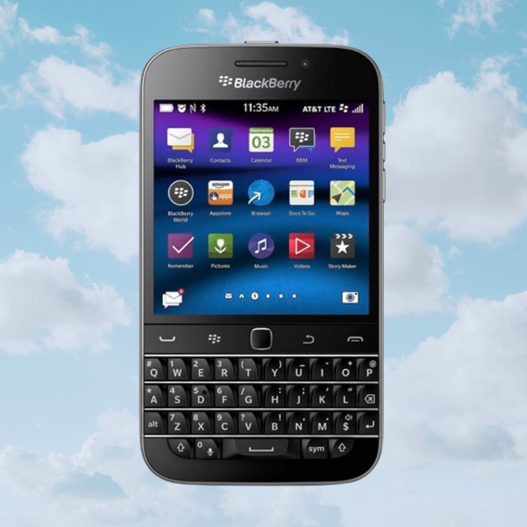 Blackberry Classic Q20 - Unlocked - 4G/WiFi Smartphone - Y2K PHONES