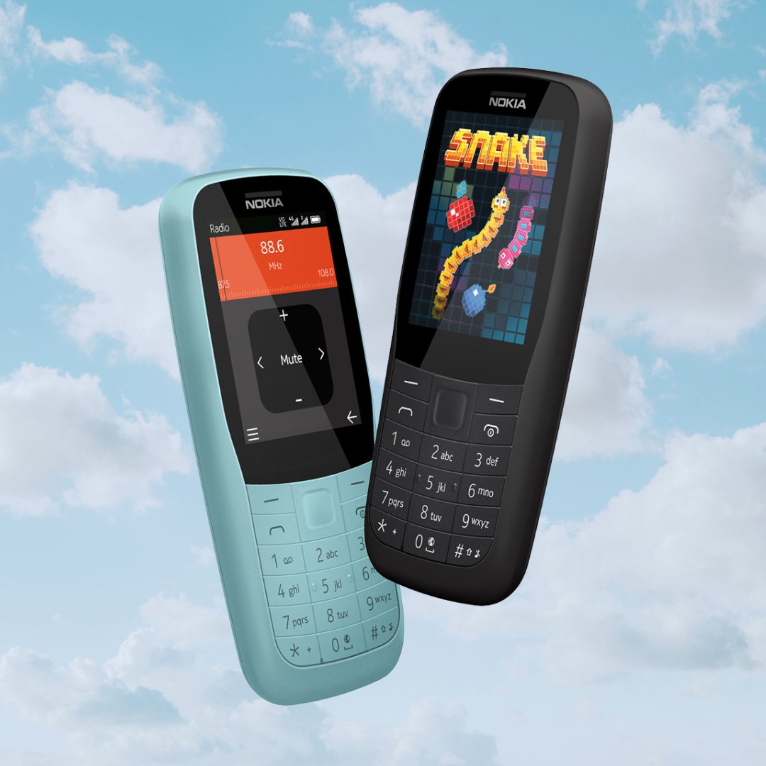 Nokia 220 4G - Unlocked - 4G Feature Phone (With Facebook & Web Browser) - Y2K PHONES