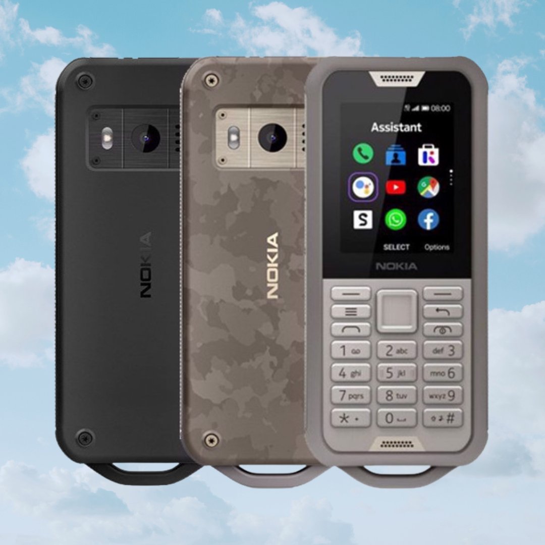 Nokia 800 Tough - Unlocked - Indestructible 4G Feature Phone – Y2KPHONES