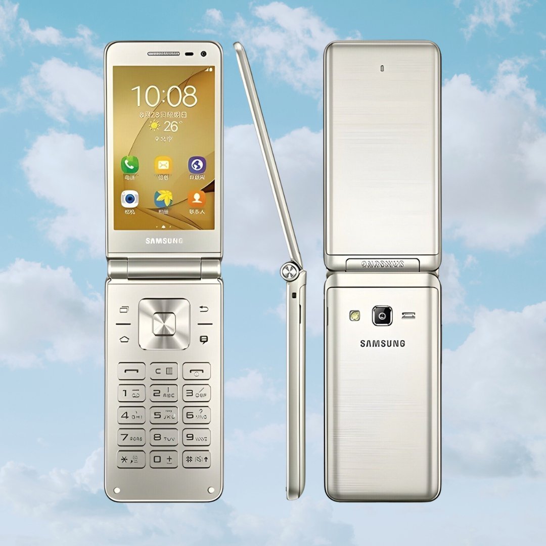Samsung Galaxy Folder G1600 Android Flip Phone Smartphone