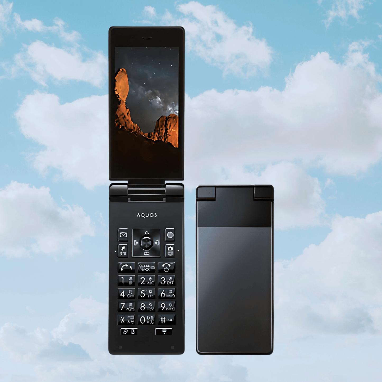 Sharp Aquos 501SH - Unlocked - Android Keitai Flip Phone - Y2KPHONES