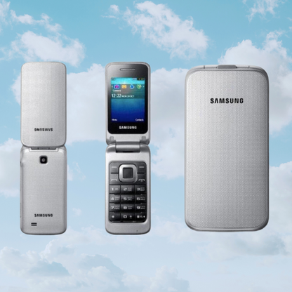 Samsung C3520 – entsperrt – Klapptelefon im Y2K-Stil