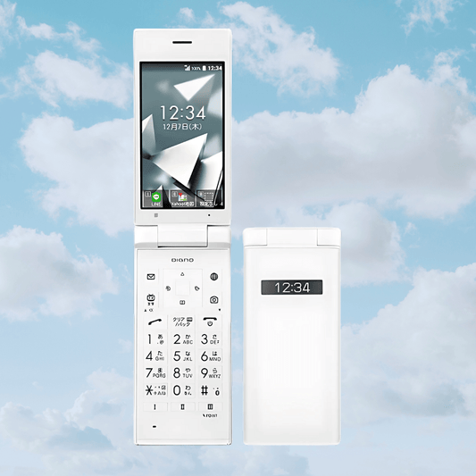 Kyocera Digno 501KC - Unlocked - Japanese Keitai Flip Phone - Y2KPHONES