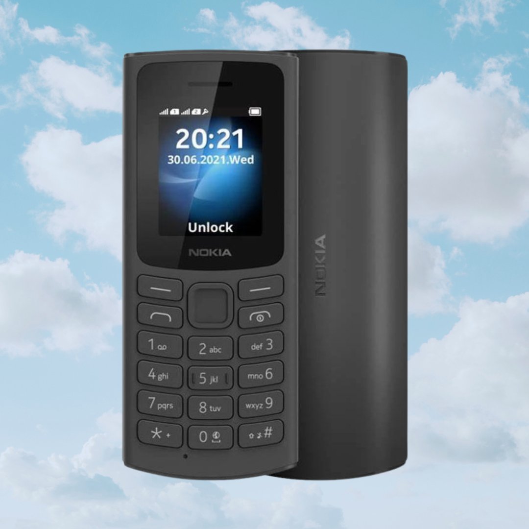 Nokia 105 4G Dual Sim - Unlocked - 4G Feature Phone - Y2K PHONES