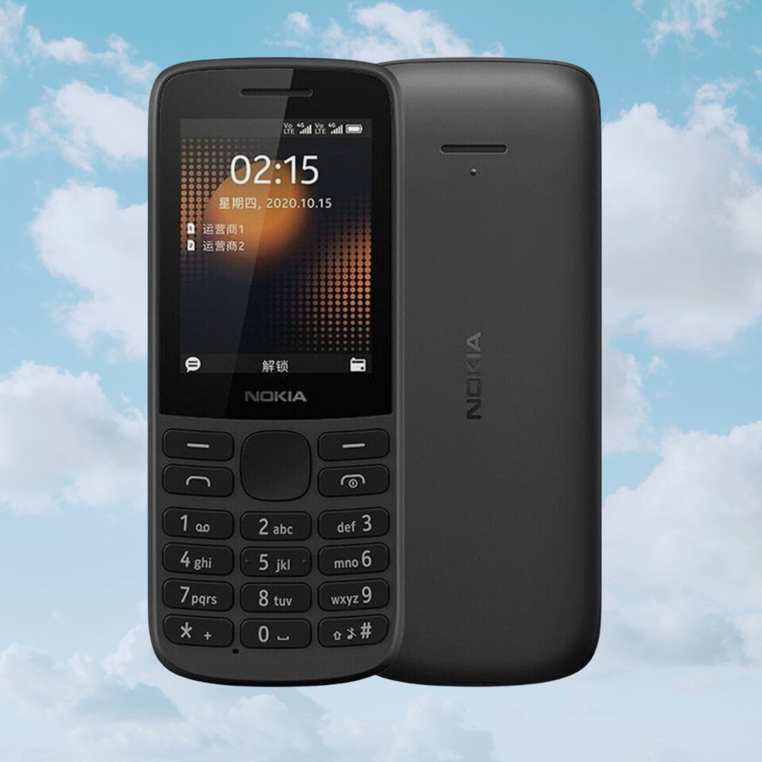 Nokia 215 4G Dual SIM - Unlocked - 4G Feature Phone - Y2K PHONES