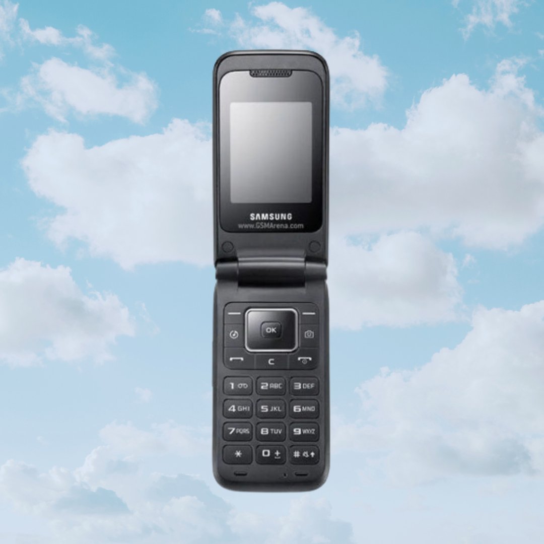 Samsung E2530 - Unlocked - Y2K Vintage Flip Phone - Y2KPHONES