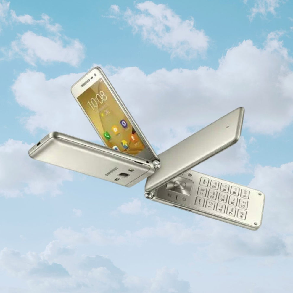 Samsung Galaxy Folder 1 G1600 | Android Flip Phone & Smartphone – Y2KPHONES