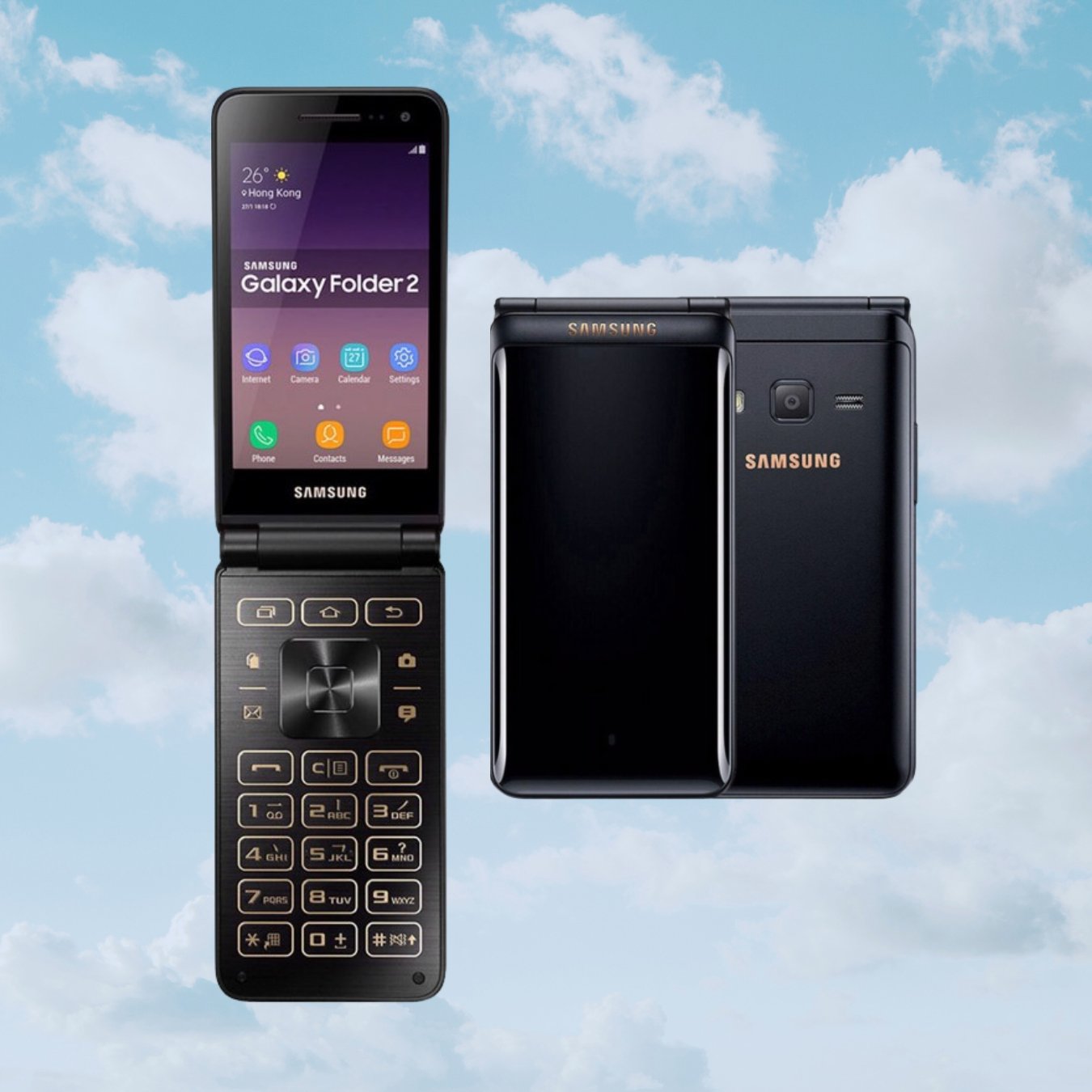 Samsung Galaxy Folder 2 G1650 Viral Android Flip Phone Smartphone samsung-galaxy-folder-2-g1650-viral-android-flip-phone-smartphone