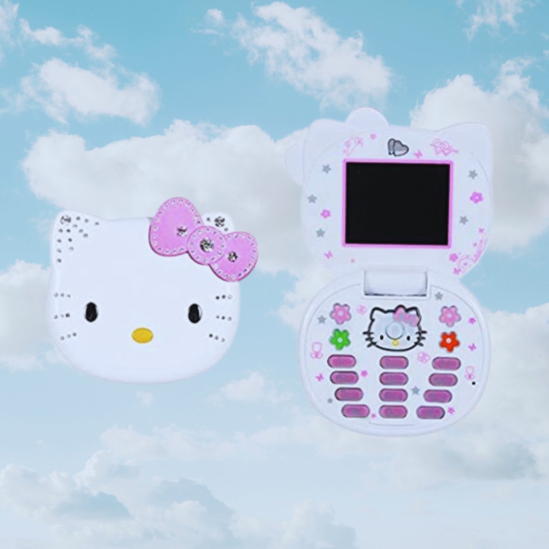 HELLO KITTY CELLPHONE FLIP PHONE factory