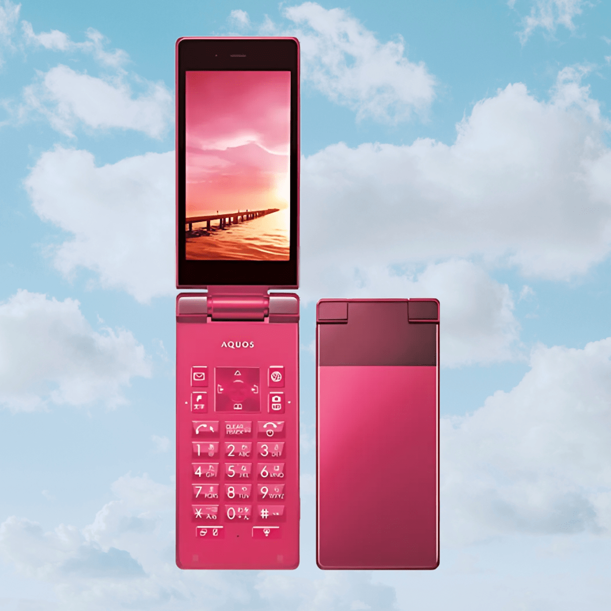 Sharp Aquos 501SH | Japanese Keitai Flip Phone – Y2KPHONES
