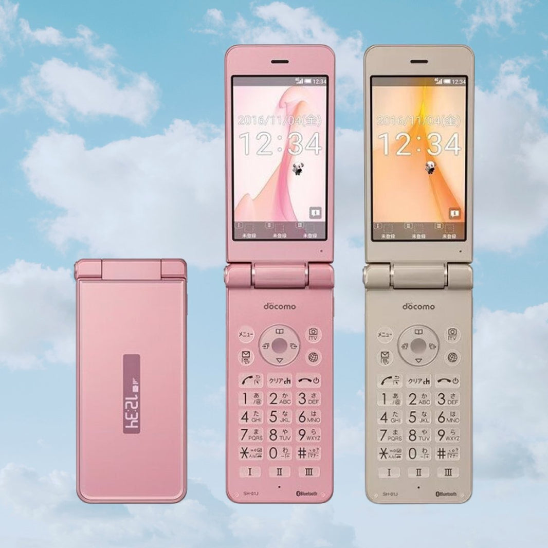 Japanese Android Shell Japanese Keitai Flip Phones | Y2KPHONES