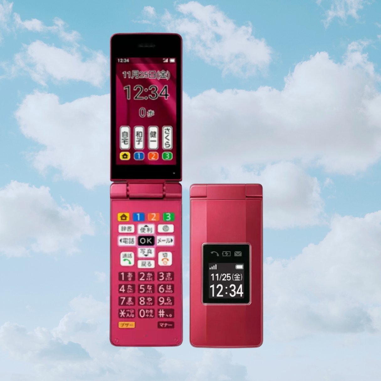 Sharp Aquos Keitai A207SH | Japanese Keitai Flip Phone – Y2KPHONES