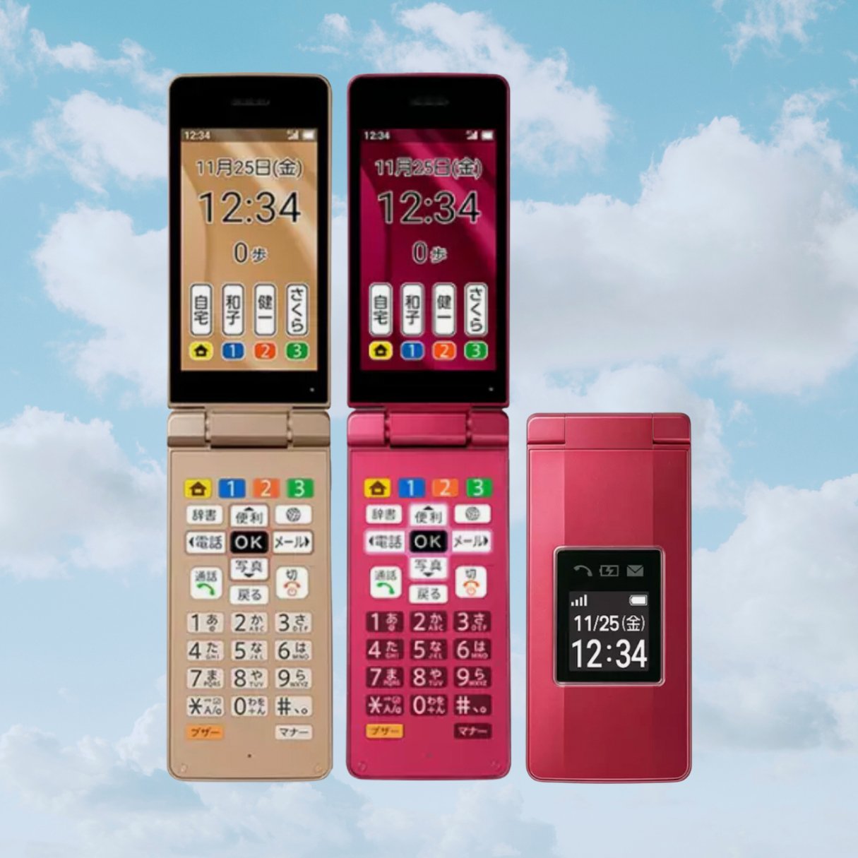 Buy Sharp Aquos Keitai A207SH - Unlocked - 4G Android 10 Smartphone ...