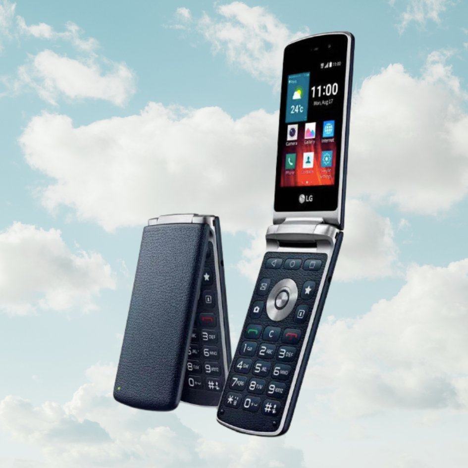 LG Wine Smart LG H410 - Unlocked - Flip Smartphone - Y2K PHONES