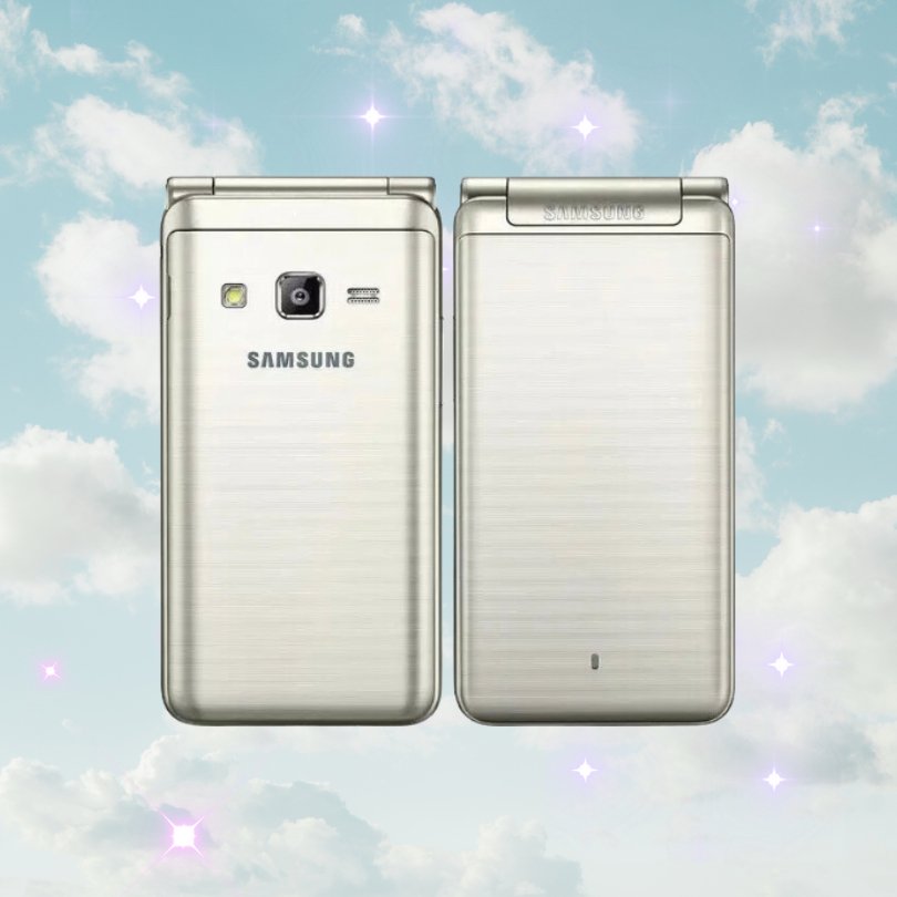 Samsung Galaxy Folder 1 G1600 - Unlocked - Y2K Style Android Flip Phone - Y2K PHONES