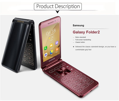 Samsung Galaxy Folder 2 G1650 - Y2K ANDROID Flip Phone - Y2K PHONES