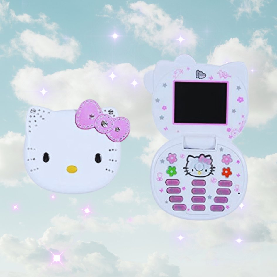 Buy Sanrio Hello Kawaii Flip Phone - Unlocked – Y2K PHONES